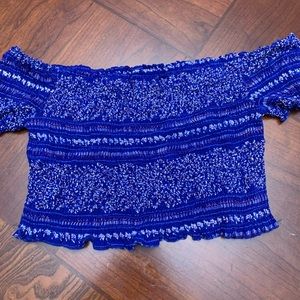 Off the shoulder shirt